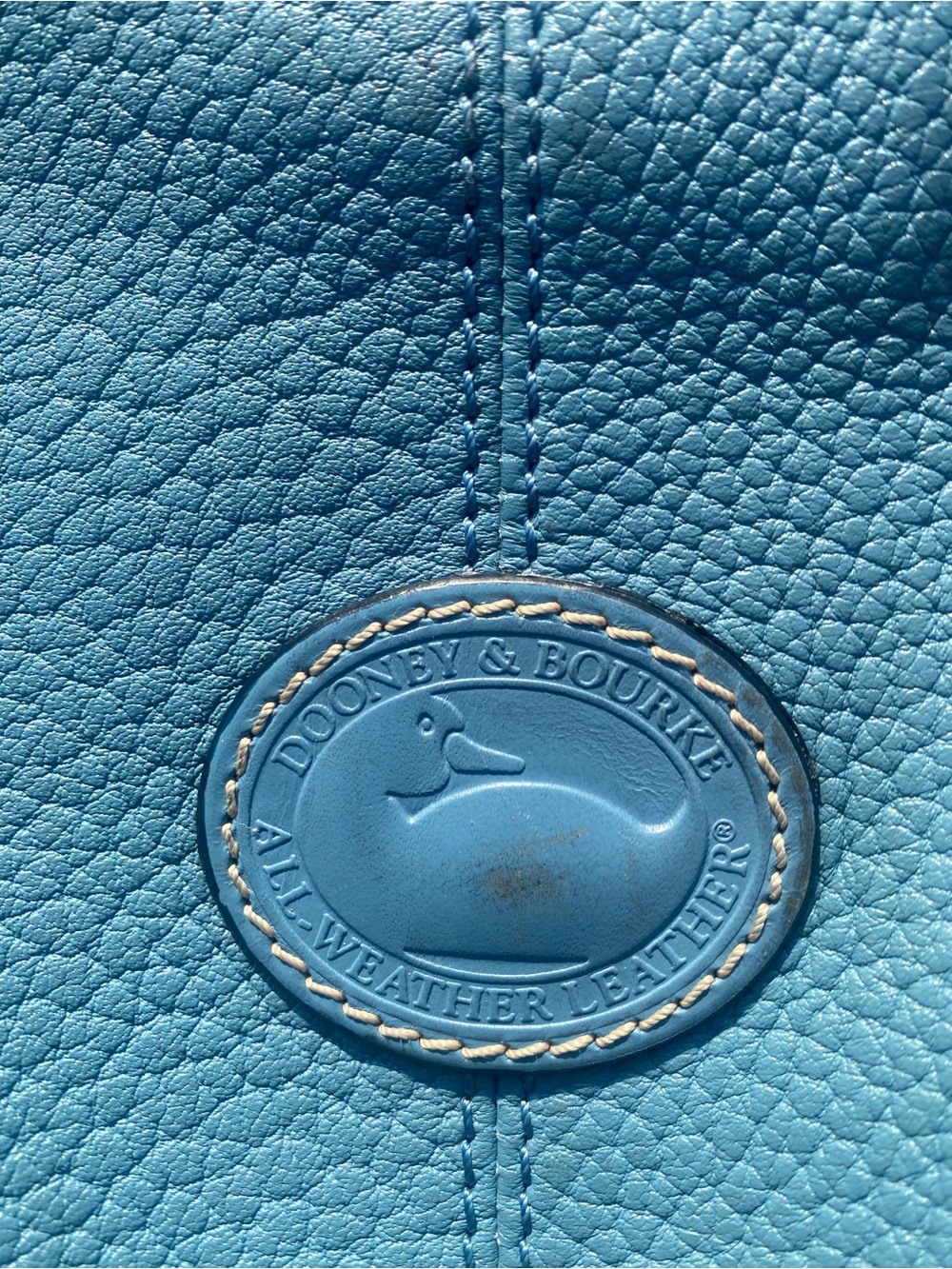 Dooney & Bourke Shoulder Bag/Purse - Sky Blue - Picture 12 of 15